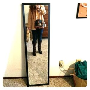 Camel colored wool jacket